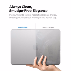 Spigen AirSkin aizsargapvalks MacBook Air 13" 2023 / 2024 / 2025 / 2026 – caurspīdīgs