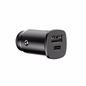 Baseus Kvadrātveida Automašīnas lādētājs PPS QC4.0 / PD3.0 5A 30W (melns)