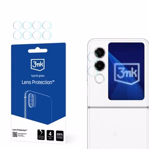 3mk Lens Protection – kameras objektīva aizsargs modelim Nubia Flip 2 (front)