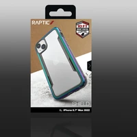 Raptic X-Doria Shield viedtālruņa apvalks iPhone 14 Plus ar opāla pārklājumu