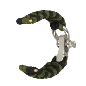 Universāla neilona cilpa 22mm dizains 1 zaļa-melna