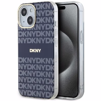 DKNY IML Mono un svītras Magnētiskais viedtālruņa apvalks iPhone 15 / 14 / 13 - zila