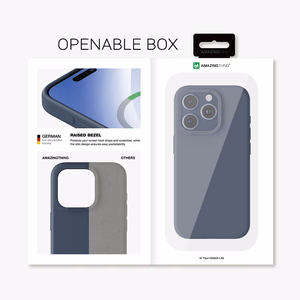 Amazing Thing Smoothie Magsafe apvalks 8FT IP156.7PSMBU Iphone 15 Pro Max tumši zila