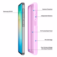 Korpuss Dux Ducis Yind priekš Samsung A266 A26 5G rozā krāsā