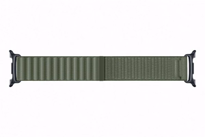 Samsung SVL32SG Fabric Band (S/M) auduma siksniņa Galaxy Watch9 un Galaxy Watch8 pulksteņiem, olīvzaļa