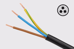 Rebel sadalītājs, 5 kontaktligzdas, ar slēdzi, 5 m, 3×1,5 mm
