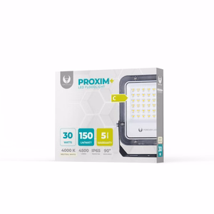 Floodlight LED PROXIM+ 30W 4000K 4500lm 230V IP65 Forever Light 150lm/W 5 years warranty