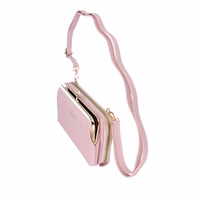 Adīts maciņš telefonam GCW18 gaiši rozā