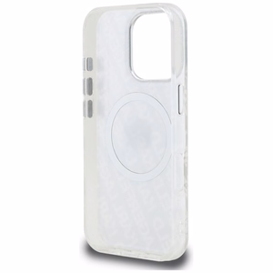 Karl Lagerfeld IML Karl Head Logo MagSafe Case for iPhone 16 Pro - Gray