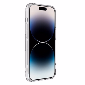 Nillkin Nature Pro magnētiskais bruņotais viedtālruņa apvalks ar MagSafe iPhone 15 Pro - balts