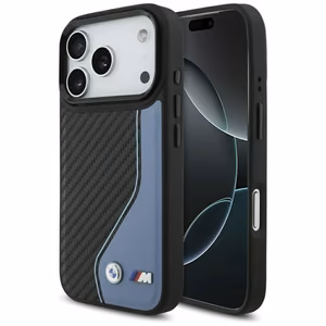 BMW M Carbon Logo MagSafe Чехол для iPhone 17 Pro - синий