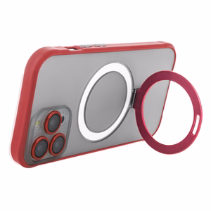 Ring Secure magnētiskais viedtālruņa apvalks iPhone 15 Pro 6,1" sarkans