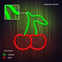 Neon LED Light CHERRY zaļš sarkans NNE23 Neolia