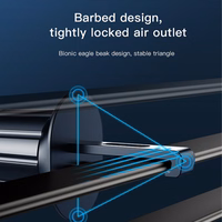 FORCELL F-GRIP GuardianAV auto turētājs ventilācijas atverei melns