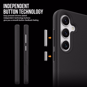 Perfectionists Trīsstūra korpuss Samsung A366 A36 5G melns