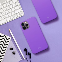 Viedtālruņa apvalks ROAR COLORFUL JELLY XIAOMI Redmi 13 / Redmi 13 5G violetinis
