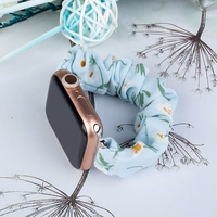 Auduma Apple Watch siksna 42/44/45 mm - zila