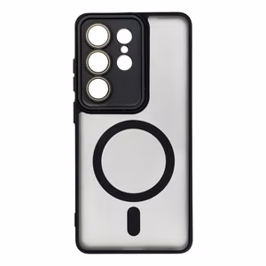 VARIETE MAG COVER Viedtālruņa apvalks, saderīgs ar MagSafe, Samsung S26 Ultra melns