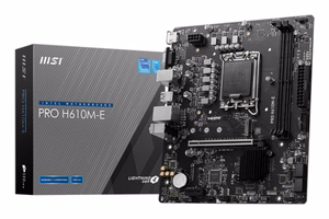 MSI PRO H610M-E mātesplate Intel H610 LGA 1700 micro ATX