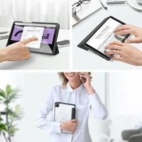 Korpuss Dux Ducis Toby Samsung X110/X115 Tab A9 8.7/X130/X135 Tab A11 8.7 melns