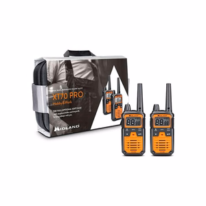 Rokas PMR radiostacijas MIDLAND XT70 PRO koferī