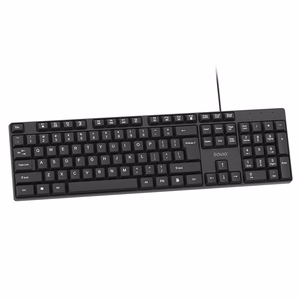 Savio KB-01 tastatūra mājai/birojam USB QWERTY US English melna