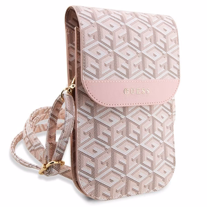 Guess rokassoma GUWBHGCFSEP rozā GCube Stripe