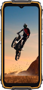 Ulefone RugKing 4 Pro, 8/128 GB, melns/oranžs