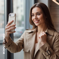 Crong Color Cover Magnetic - MagSafe iPhone Air maciņš (Stone smilšu)