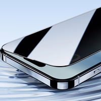 Benks Aizsargstikls Ultra Shield Privacy iPhone 14 Pro Max/15 Plus/16 Plus - melns