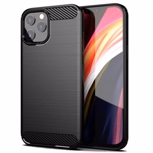 CARBON viedtālruņa apvalks IPHONE 11 Pro Max melns