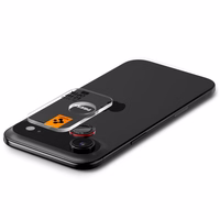 Spigen Optik Pro L-Series kameras stikls 2 gab. iPhone Air melns un sarkans