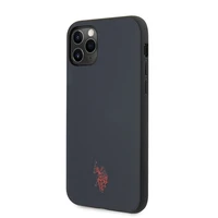 US Polo Assn. Polo Type Collection iPhone 11 Pro Max viedtālruņa apvalks - tumši zils