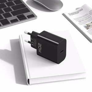 Blavec Wall charger BC-9 - Type C - PD 20W 3A with Type C to Type C cable (TCBC9-CB203A+CC) black