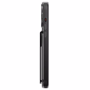 Uniq viedtālruņa apvalks Heldro Mount ar statīvu iPhone 15 Pro 6.1" dūmakains