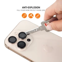 Aizsargstikls Tel Protect Titanium Lens 99% AR uz kameras Iphone 16/16 Plus melns (2 objektīvi)