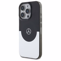 Mercedes Divu slāņu BiColor MagSafe korpuss viedtālrunim iPhone 16 Pro - sudrabots (m)
