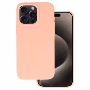 Силиконовый Lite чехол для iPhone 13 Pro персиковый