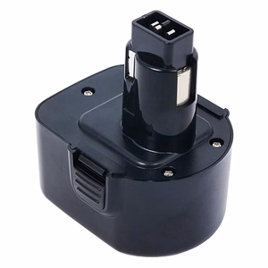 Patona Replacement battery for DeWalt DE9071 DE9072 Black & Decker Würth 12V 3000mAh Ni-MH Black
