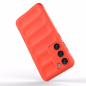 Magic Shield viedtālruņa apvalks Samsung Galaxy S23+ elastīgs bruņots pārsegs sarkans