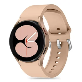 Tech-Protect silikona siksniņa Samsung Galaxy Watch 4 / 5 / 5 Pro / 6 / 7 / FE - bēša