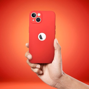 Mīkstais viedtālruņa apvalks IPHONE 7 - sarkans