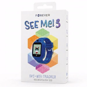 Forever smartwatch GPS WiFi Kids See Me! 3 KW-320 blue