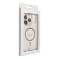 Drop Glue krāsains magnētiskais viedtālruņa apvalks, savietojams ar MagSafe, paredzēts IPHONE 13, pelēks