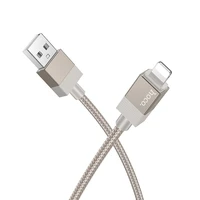 Kabelis USB A uz Lightning Hoco 2,4A 1 m X110 zelta