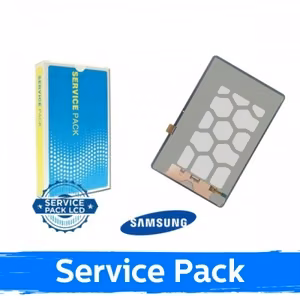 LCD Displejs Samsung T733 / T736 Tab S7 FE Melns (Service Pack)