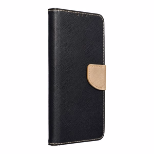 FANCY Viedtālruņa apvalks iPhone 14 Plus - melns / zelts