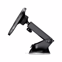 Tech-Protect MM15W-V1 automašīnas tālruņa turētājs ar MagSafe 15W bezvadu lādētāju paneļim / gaisa ventilācijai - melns