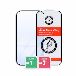 Tempered glass ULTRA STRONG 25kg for SAMSUNG S24 ULTRA fingerprint-compatibile