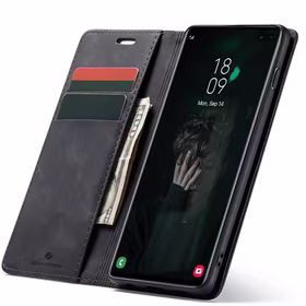 Spacecase maka maciņš Galaxy S10+ melns